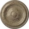 Ekena Millwork Maria Ceiling Medallion (Fits Canopies up to 1 3/4"), 9 5/8"OD x 1 1/8"P, Gobi Desert Crackle CM09MAGDC - alternate 1